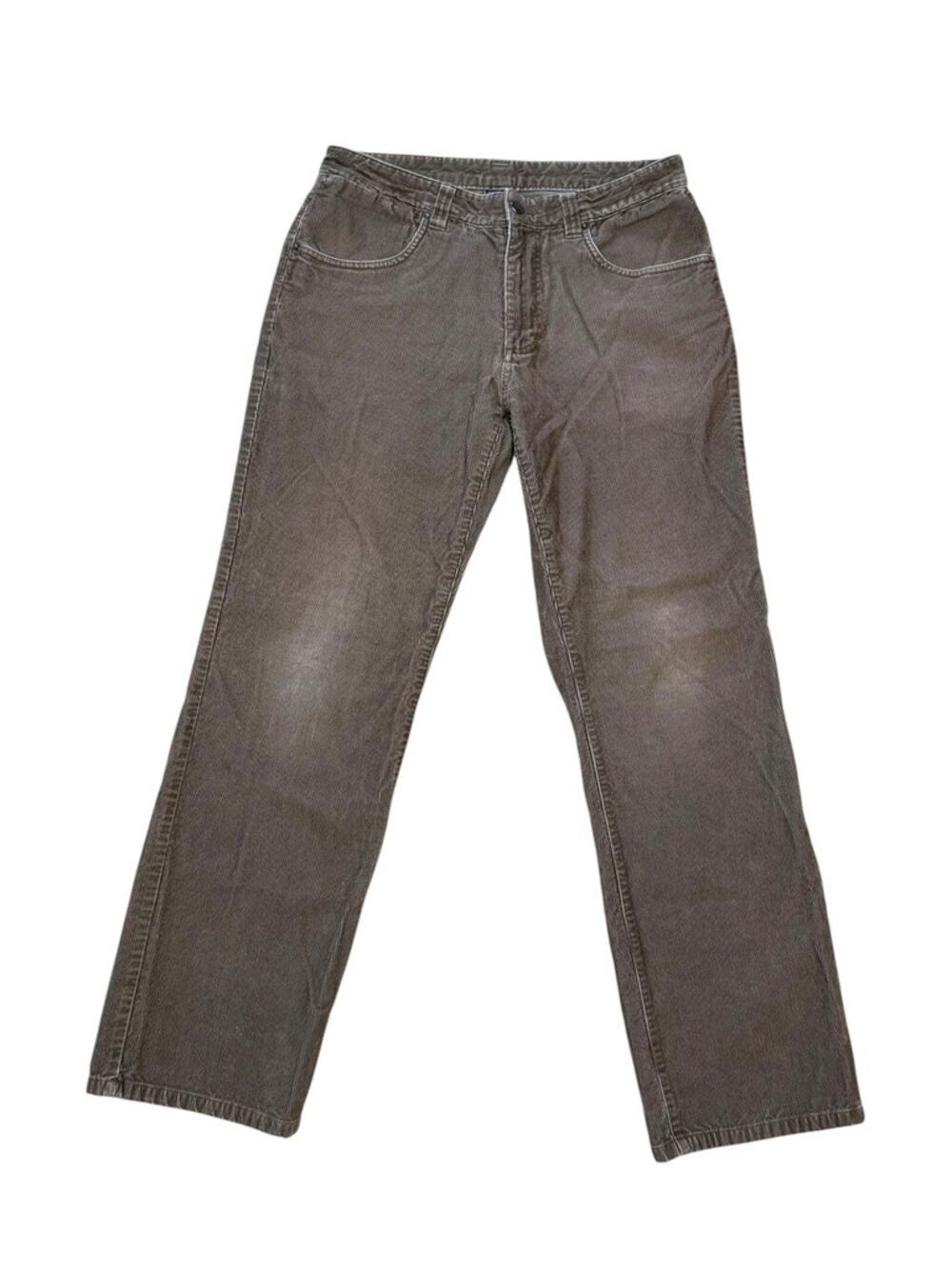 Patagonia M's Cord Pants Forge Gray Organic Cotton Size 32 / 30